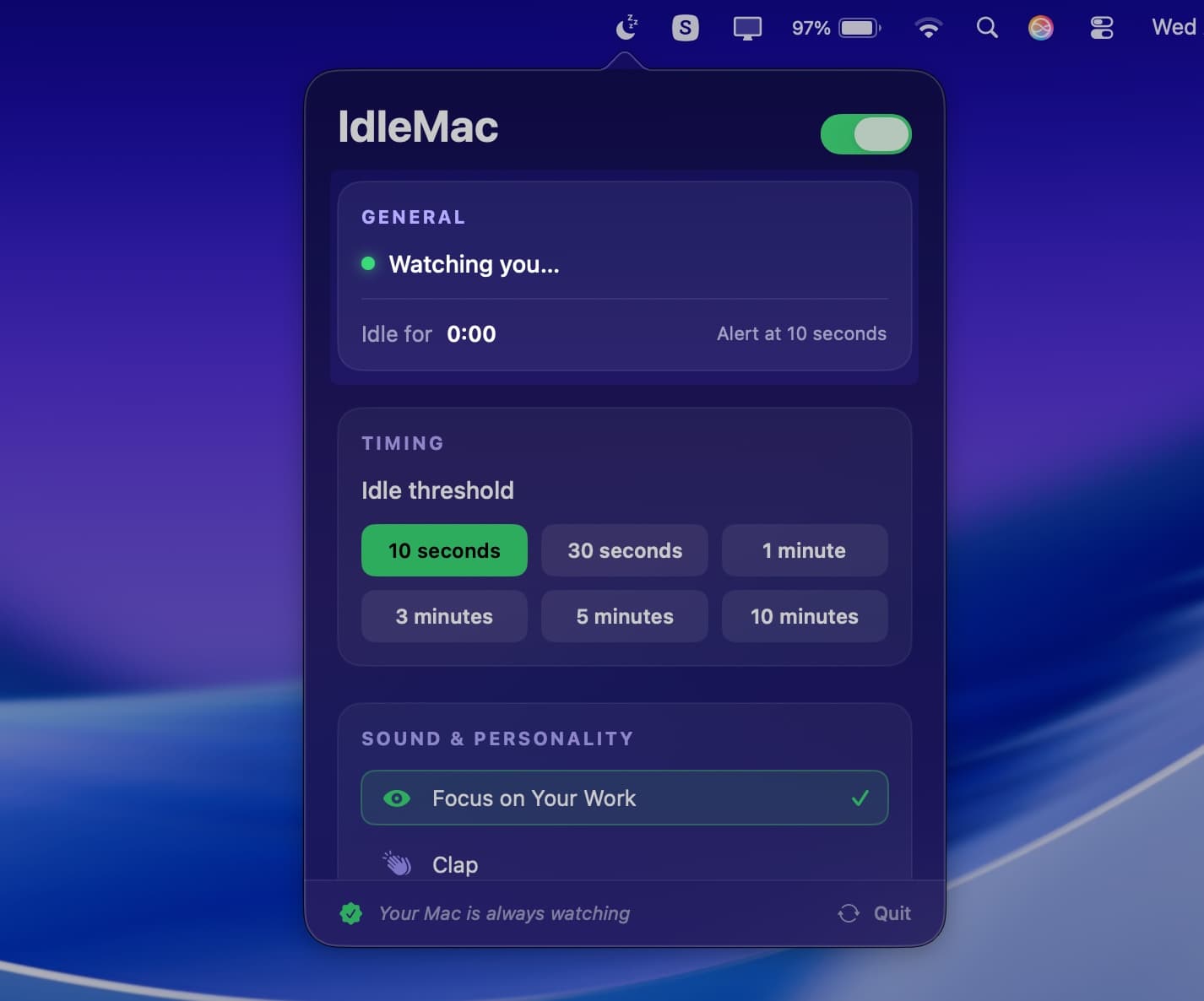 Runs Automatically When Your Mac Starts